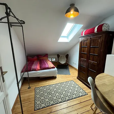 Dachgeschoss Mit Traum Bergblick