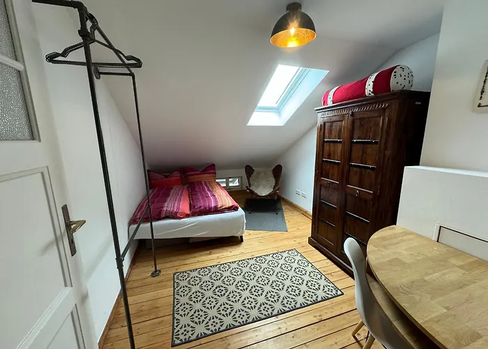 Dachgeschoss Mit Traum Bergblick